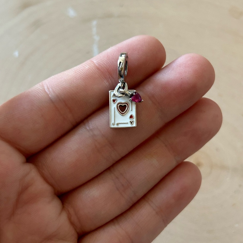 Pandora Disney Queen Of Hearts Charm Alice In Wonderland Charm
